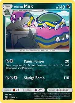 Alolan Muk (Cosmic Eclipse 131/236)