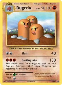 Dugtrio (Evolutions 56/108)