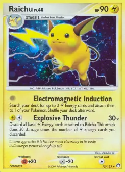 Raichu (Mysterious Treasures 15/123)