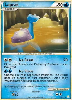 Lapras (HeartGold SoulSilver 24/123)