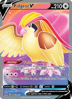 Pidgeot V (Lost Origin 188/196)