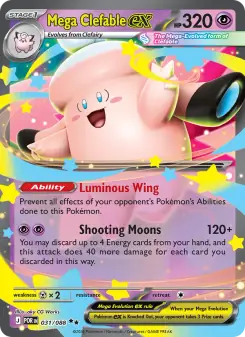 Mega Clefable ex (Perfect Order 031/88)