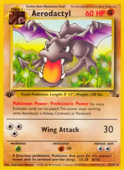 Aerodactyl (Fossil 16/62)