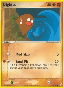 Diglett (Crystal Guardians 50/100)