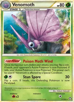 Venomoth (Triumphant 11/102)