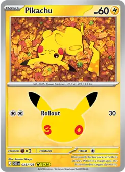 Pikachu (30th Celebration 035/128)