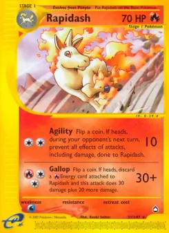 Rapidash (Aquapolis 31/147)