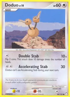 Doduo (Mysterious Treasures 80/123)