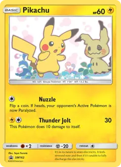 Pikachu (SM Black Star Promos SM162)