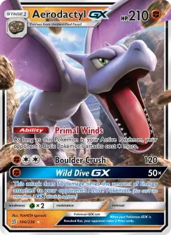 Aerodactyl GX (Unified Minds 106/236)