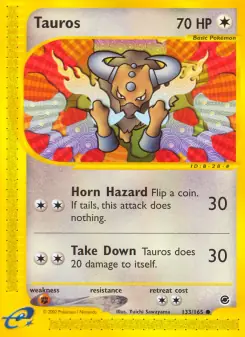 Tauros (Expedition Base Set 133/165)