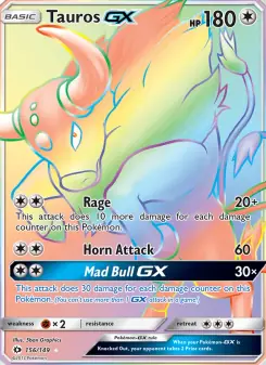 Tauros GX (Sun & Moon 156/149)