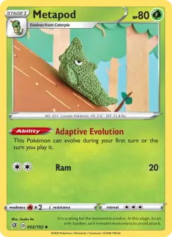 Metapod (Rebel Clash 2/192)