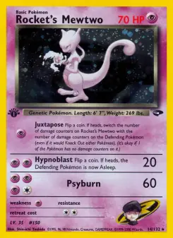Rocket's Mewtwo (Gym Challenge 14/132)