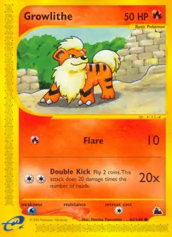 Growlithe (Skyridge 62/144)