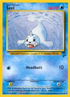 Seel (Base Set 2 61/130)