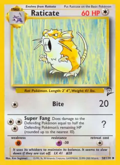 Raticate (Base Set 2 58/130)