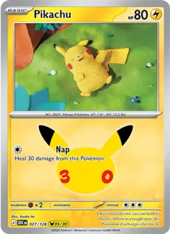 Pikachu (30th Celebration 027/128)