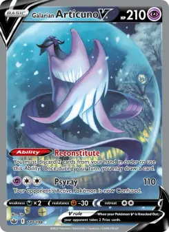 Galarian Articuno V (Chilling Reign 170/198)