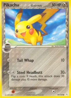Pikachu δ (Holon Phantoms 79/110)