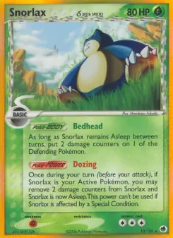 Snorlax δ (Dragon Frontiers 10/101)