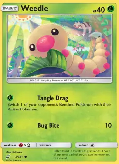 Weedle (Team Up 2/181)