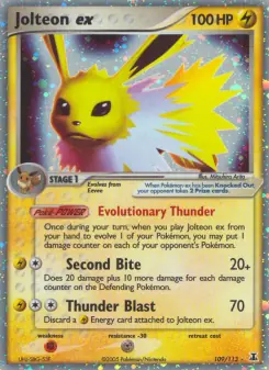 Jolteon ex (Delta Species 109/113)
