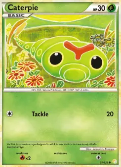 Caterpie (HeartGold SoulSilver 57/123)