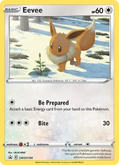 Eevee (SWSH Black Star Promos SWSH190)