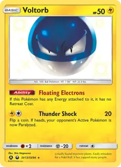 Voltorb (Hidden Fates Shiny Vault SV13)