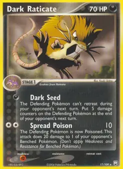 Dark Raticate (Team Rocket Returns 17/109)