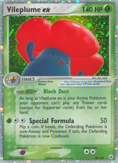 Vileplume ex (Hidden Legends 100/101)