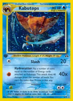 Kabutops (Neo Discovery 6/75)