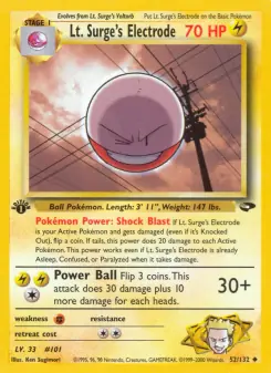 Lt. Surge's Electrode (Gym Challenge 52/132)