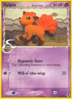 Vulpix δ (Dragon Frontiers 70/101)