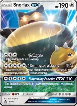 Snorlax GX (SM Black Star Promos SM05)