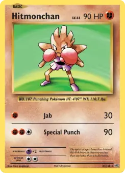 Hitmonchan (Evolutions 62/108)