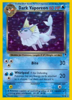 Dark Vaporeon (Legendary Collection 9/110)