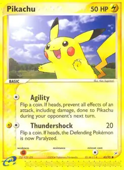Pikachu (Team Magma vs Team Aqua 43/95)