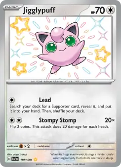 Jigglypuff (Paldean Fates 198/91)