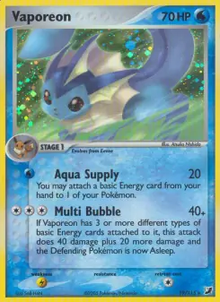 Vaporeon (Unseen Forces 19/115)
