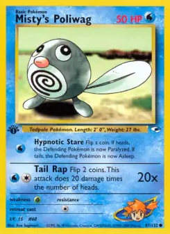 Misty's Poliwag (Gym Heroes 87/132)
