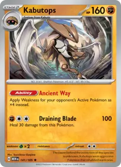 Kabutops (151 141/165)