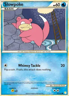Slowpoke (HeartGold SoulSilver 81/123)