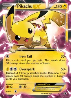 Pikachu EX (XY Black Star Promos XY84)