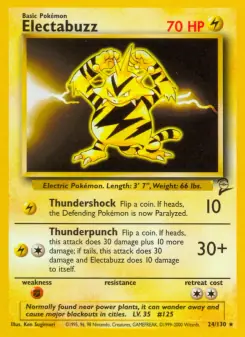 Electabuzz (Base Set 2 24/130)