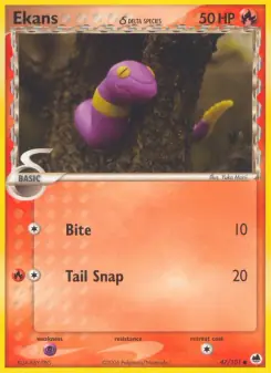 Ekans δ (Dragon Frontiers 47/101)