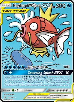 Magikarp & Wailord GX (Team Up 161/181)