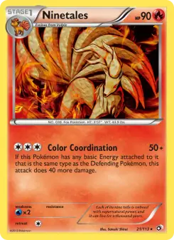 Ninetales (Legendary Treasures 21/113)