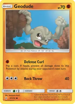 Geodude (Unbroken Bonds 87/214)